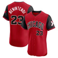C.White Sox #23 Andrew Benintendi Player Red City Connect Limited Elite Home Jdoa Stitched Jerseys