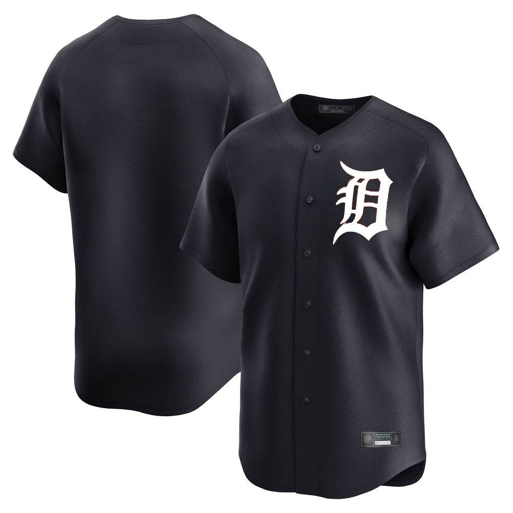 D.Tigers ## Tigers Blank Player Navy Limited Home Game Jdoa Stitched Jerseys
