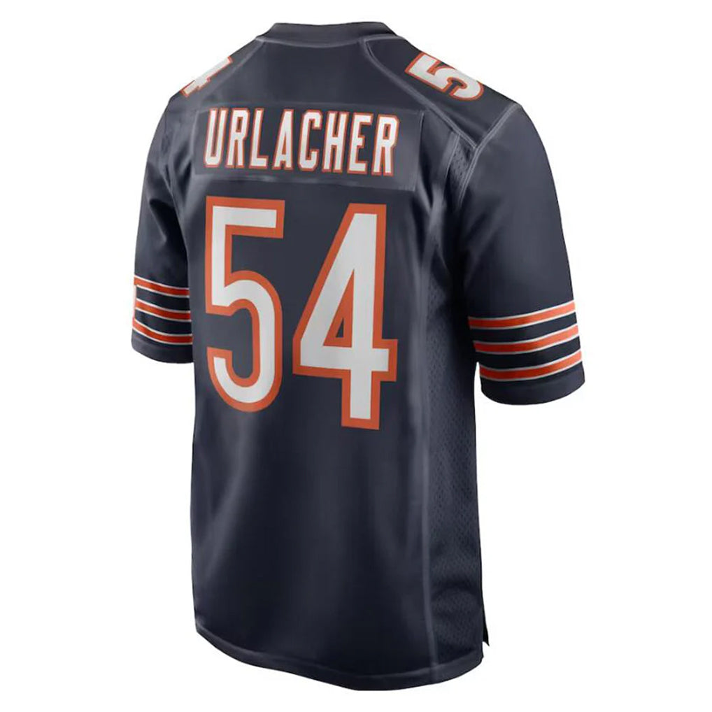 C.Bears #54 Brian Urlacher Player Navy Home Game Jdoa Stitched Jerseys