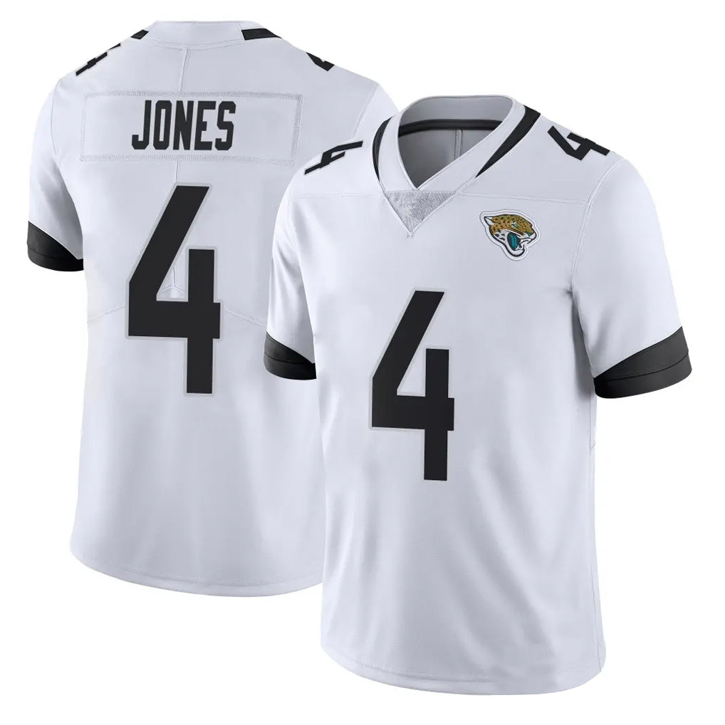 J.Jaguars #4 Jarrian Jones Player White Vapor Untouchable Limited Home Game Jdoa Stitched Jerseys
