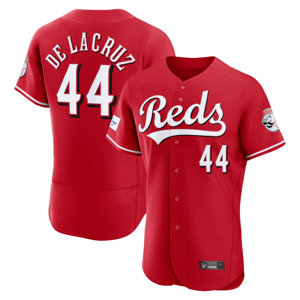 C.Reds #44 Elly De La Cruz Player Red Limited Elite Home Jdoa Stitched Jerseys