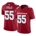 A.Cardinals #55 Dante Stills Player Cardinal Vapor F.U.S.E. Limited Home Game Jdoa Stitched Jerseys