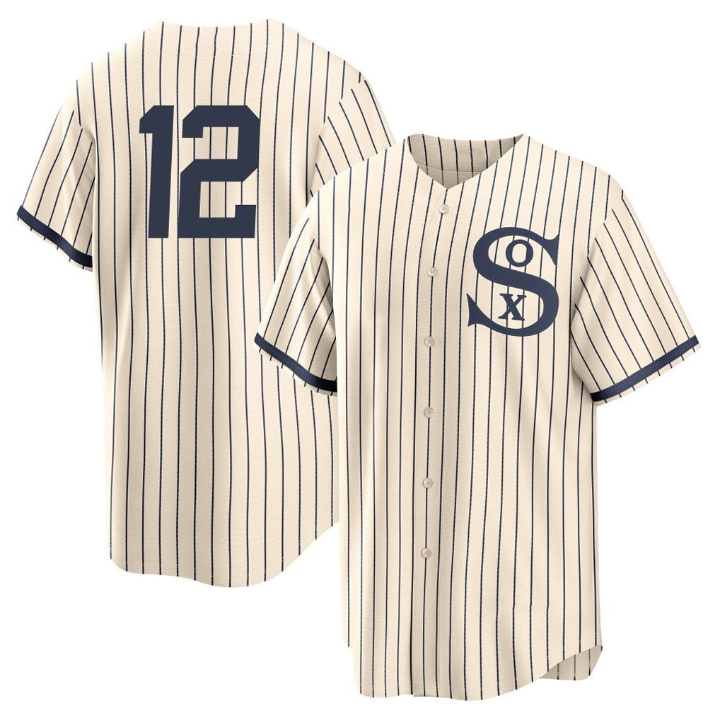 C.White Sox #12 Colson Montgomery Player Cream Field of Dreams Home Game Jdoa Stitched Jerseys