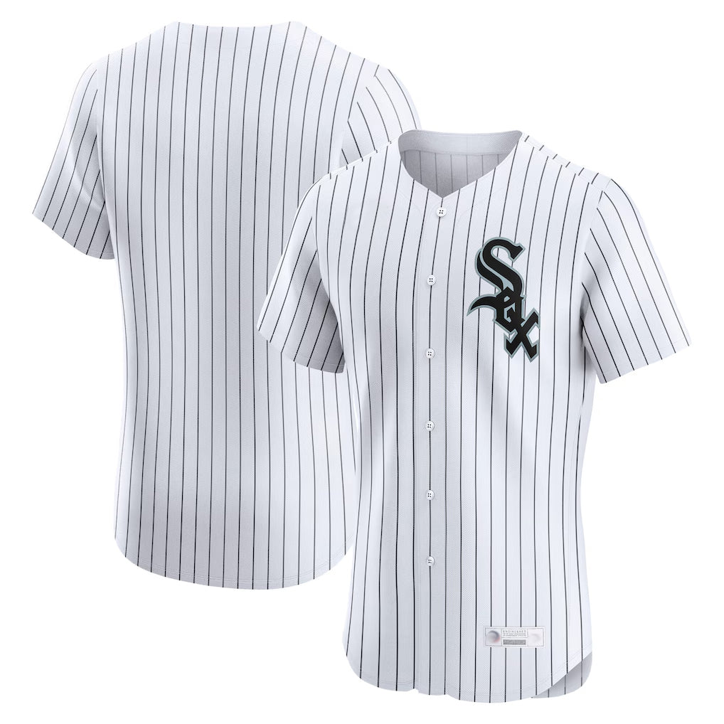 C.White Sox ## White Sox Blank Player White Limited Elite Home Jdoa Stitched Jerseys