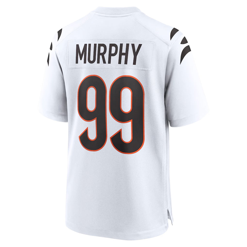C.Bengals #99 Myles Murphy Player White Home Game Jdoa Stitched Jerseys