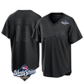 LA.Dodgers #16 Will Smith Player Black World Series Pitch Fashion T-shirt Jdoa Stitched Jerseys