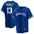 KC.Royals #13 Salvador Perez Player Royal Game Home Jdoa Stitched Jerseys