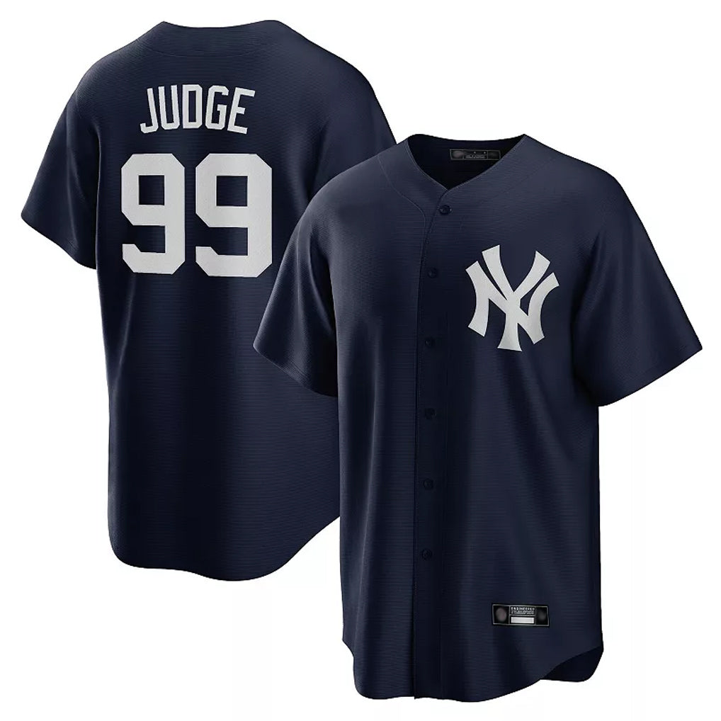 NY.Yankees #99 Aaron Judge Player Navy Game Jdoa Stitched Jerseys