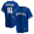 KC.Royals #16 Bo Jackson Player Royal Game Home Jdoa Stitched Jerseys