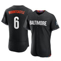 B.Orioles #6 Ryan Mountcastle Player Black City Connect Limited Elite Home Game Jdoa Stitched Jerseys