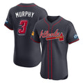 A.Braves #3 Dale Murphy Player Navy 2025 Speedway Classic Limited Elite Home Game Jdoa Stitched Jerseys
