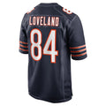 C.Bears #84 Colston Loveland Player Navy Home Game Jdoa Stitched Jerseys