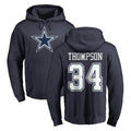 D.Cowboys #34 Jalen Thompson Player Navy Pullover Hoodies Limited Jdoa Stitched Jerseys