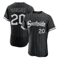 C.White Sox #20 Miguel Vargas Player Black City Connect Limited Elite Home Jdoa Stitched Jerseys