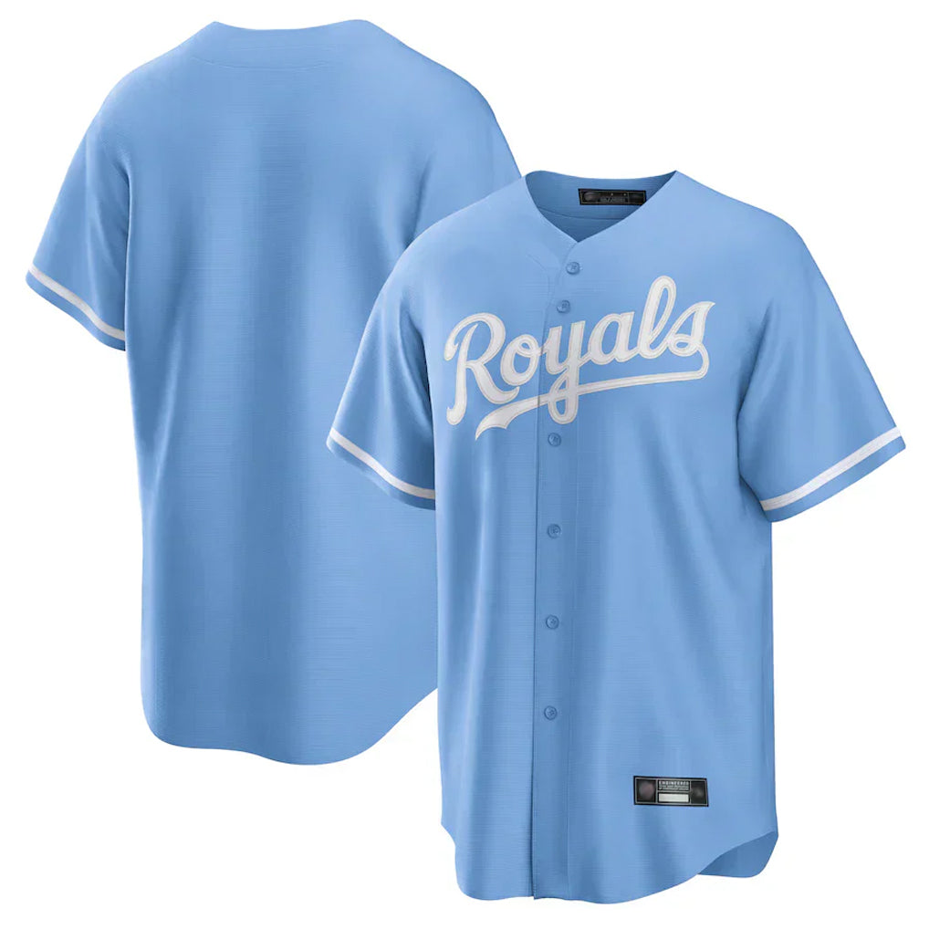 KC.Royals ## Royals Blank Player Light Blue Home Game Jdoa Stitched Jerseys