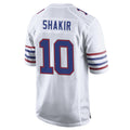 B.Bills #10 Khalil Shakir Player White Alternate Home Game Jdoa Stitched Jerseys