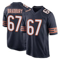 C.Bears #67 Garrett Bradbury Player Navy Home Game Jdoa Stitched Jerseys