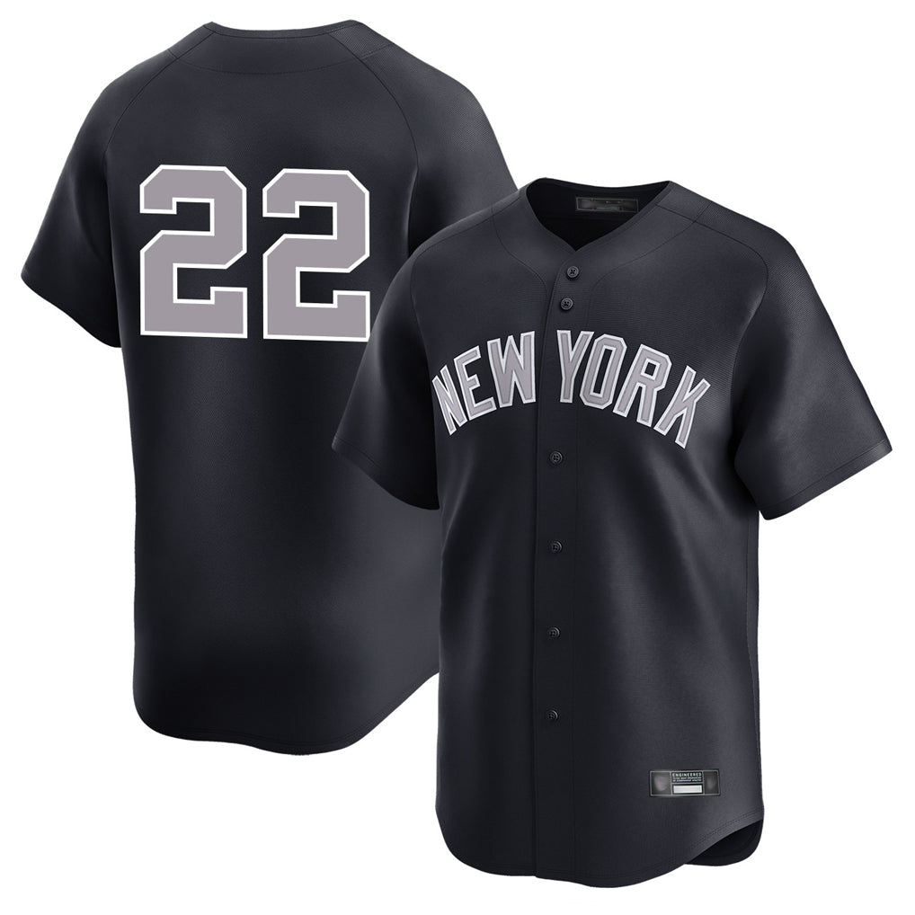 NY.Yankees #22 Ben Rice Player Navy Limited Jdoa Stitched Jerseys