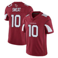A.Cardinals #10 Josh Sweat Player Cardinal Vapor Limited Home Game  Jdoa Stitched Jerseys