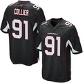 A.Cardinals #91 L.J. Collier Player Black Game Jdoa Stitched Jerseys