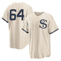 C.White Sox #64 Shane Smith Player Cream Field of Dreams Home Game Jdoa Stitched Jerseys