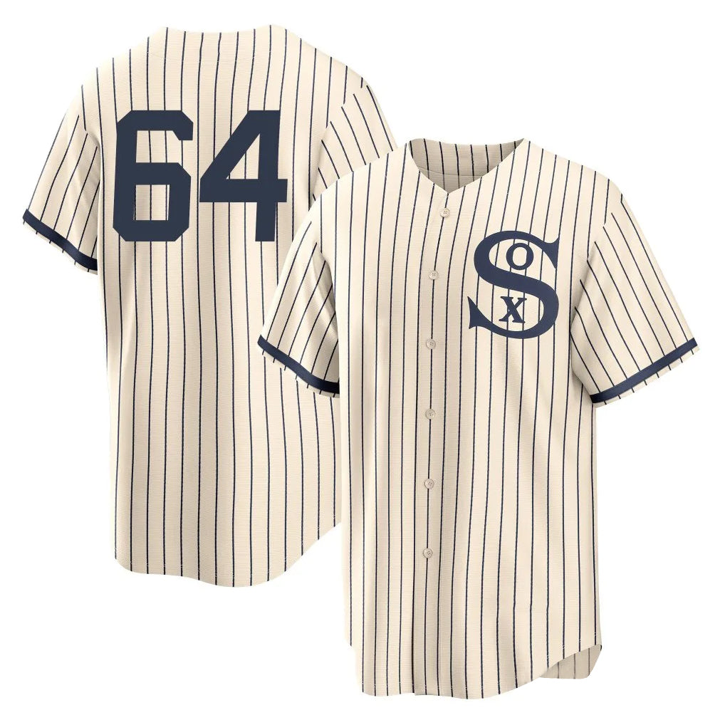 C.White Sox #64 Shane Smith Player Cream Field of Dreams Home Game Jdoa Stitched Jerseys