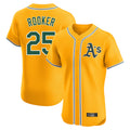 Athletics #25 Brent Rooker Player Gold Limited Elite Home Game Jdoa Stitched Jerseys