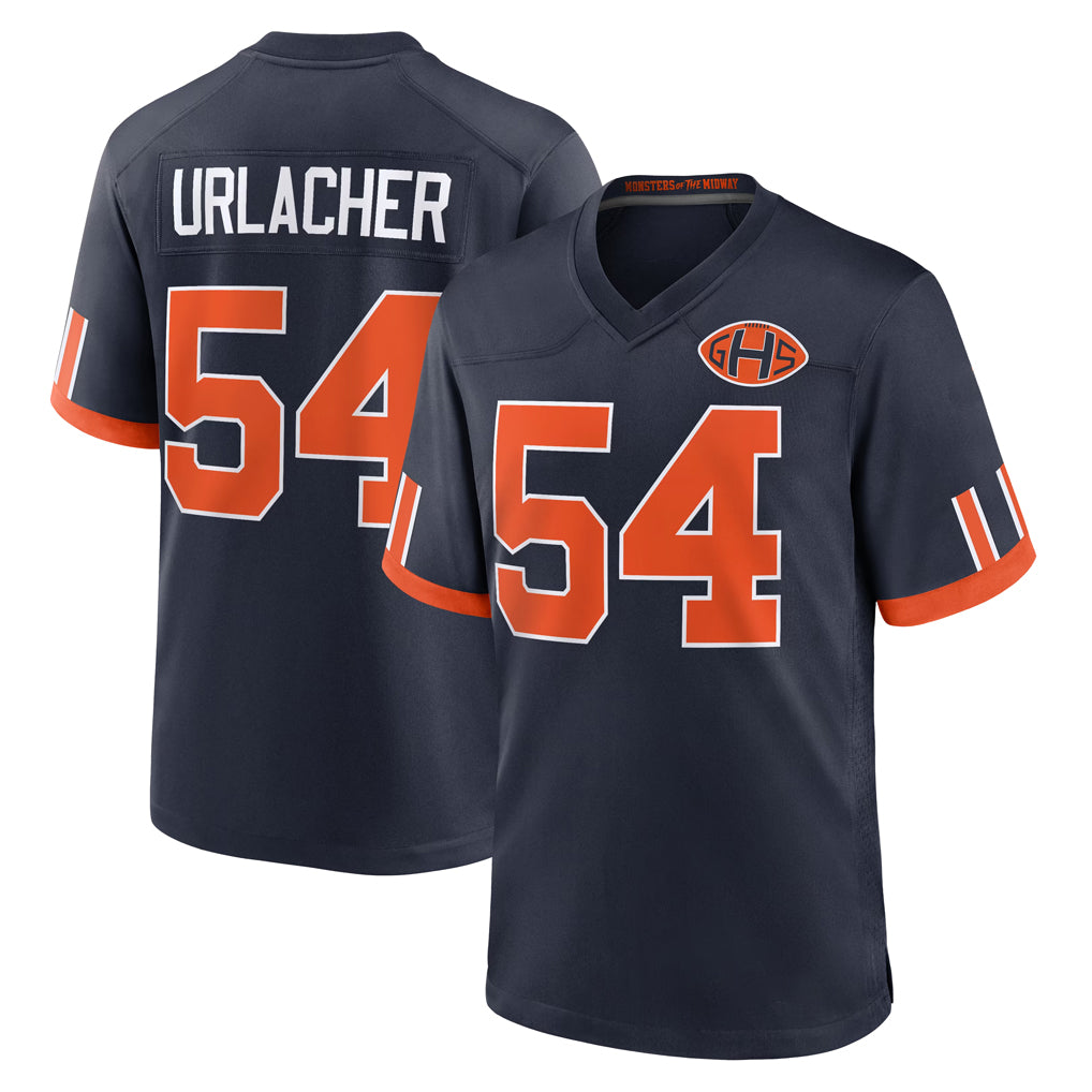 C.Bears #54 Brian Urlacher Player Navy 2026 Rivalries Collection Home Game Jdoa Stitched Jerseys