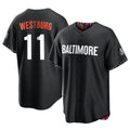B.Orioles #11 Jordan Westburg Player Black City Connect Home Game Jdoa Stitched Jerseys