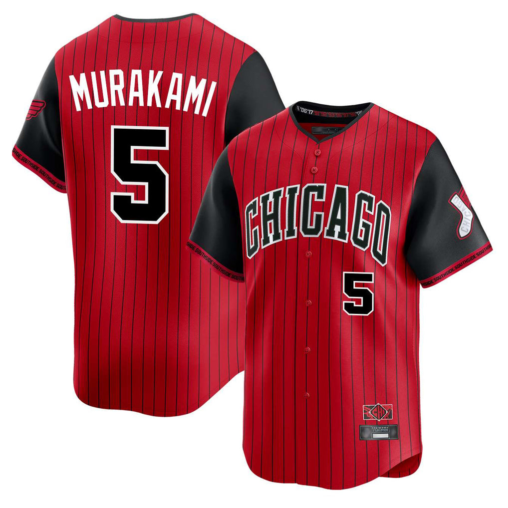 C.White Sox #5 Munetaka Murakami Player Red City Connect Limited Home Jdoa Stitched Jerseys
