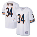 C.Bears #34 Walter Payton Player White 1985 Walter Payton Mitchell & Ness Throwback Retired Jdoa Stitched Jerseys