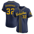 M.Brewers #32 Jacob Misiorowski Player Navy Home Limited Elite Jdoa Stitched Jerseys