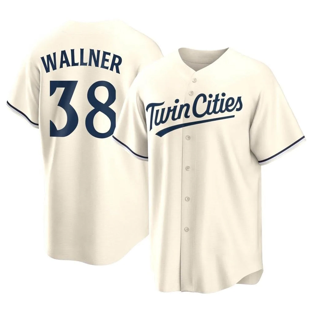 M.Twins #38 Matt Wallner Player Cream Game Limited Home Jdoa Stitched Jerseys