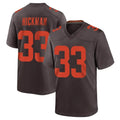 C.Browns #33 Ronnie Hickman Player Brown Alternate Home Game Jdoa Stitched Jerseys
