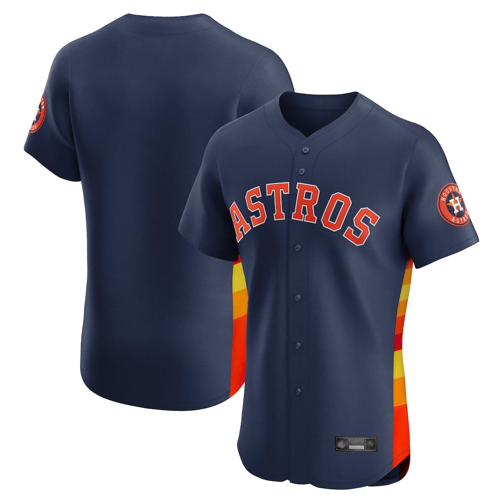 H.Astros ## Astros Blank Player Navy Limited Elite Home Jdoa Stitched Jerseys