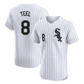 C.White Sox #8 Kyle Teel Player White Stripe Limited Elite Home Jdoa Stitched Jerseys