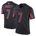 A.Cardinals #7 Jacoby Brissett Player Black Limited Color Rush Vapor Untouchable Home Game Jdoa Stitched Jerseys