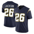 LA.Chargers #26 Donte Jackson Player Navy Vapor F.U.S.E. Limited Home Game Stitched Jerseys