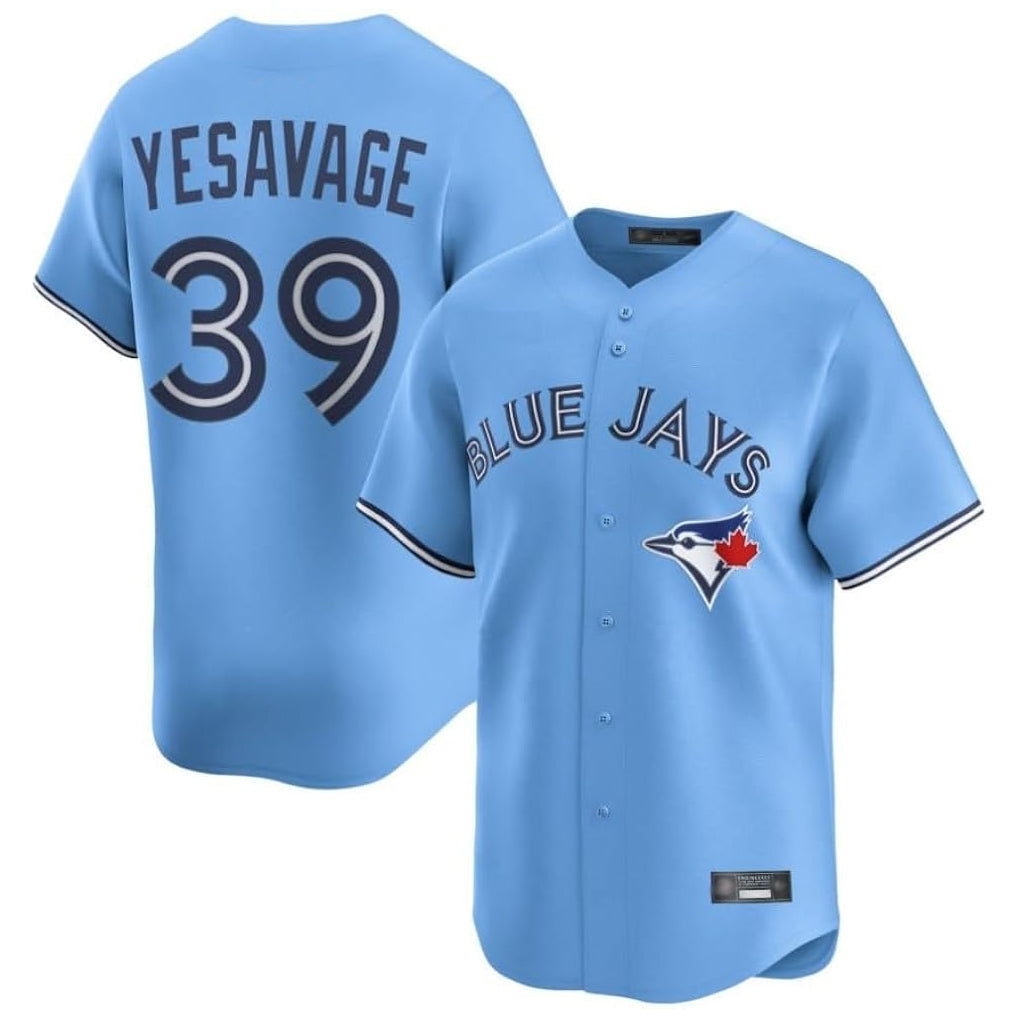 T.Blue Jays #39 Trey Yesavage Player Blue Home Limited Jdoa Stitched Jerseys