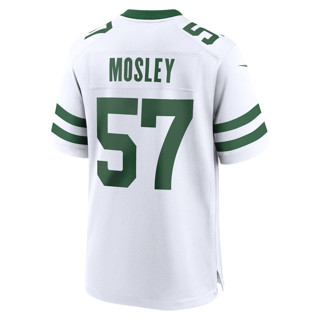 Jdoa NY.Jets #57 C.J. Mosley White Game Jersey