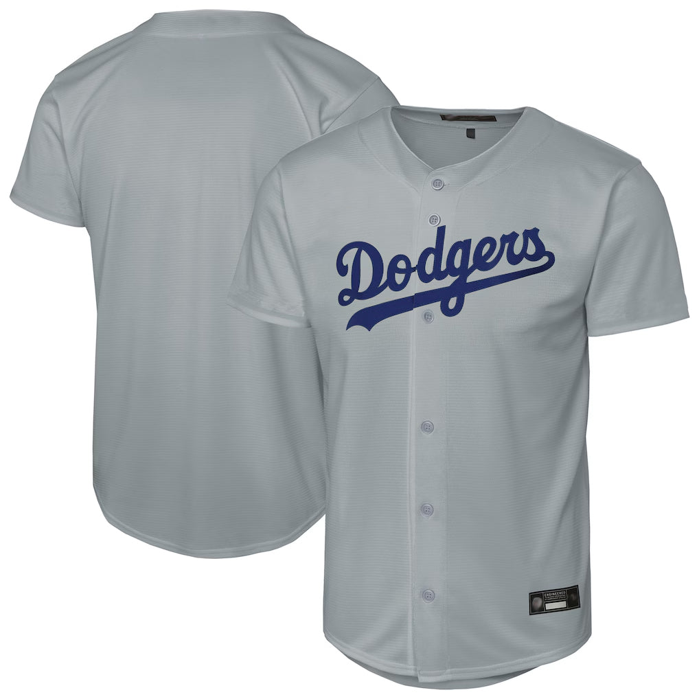 LA.Dodgers ## Dodgers Blank Player Gray Game Jdoa Stitched Jerseys