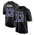 D.Cowboys #13 Caleb Downs Player Carbon Black Fashion Home Game Jdoa Stitched Jerseys