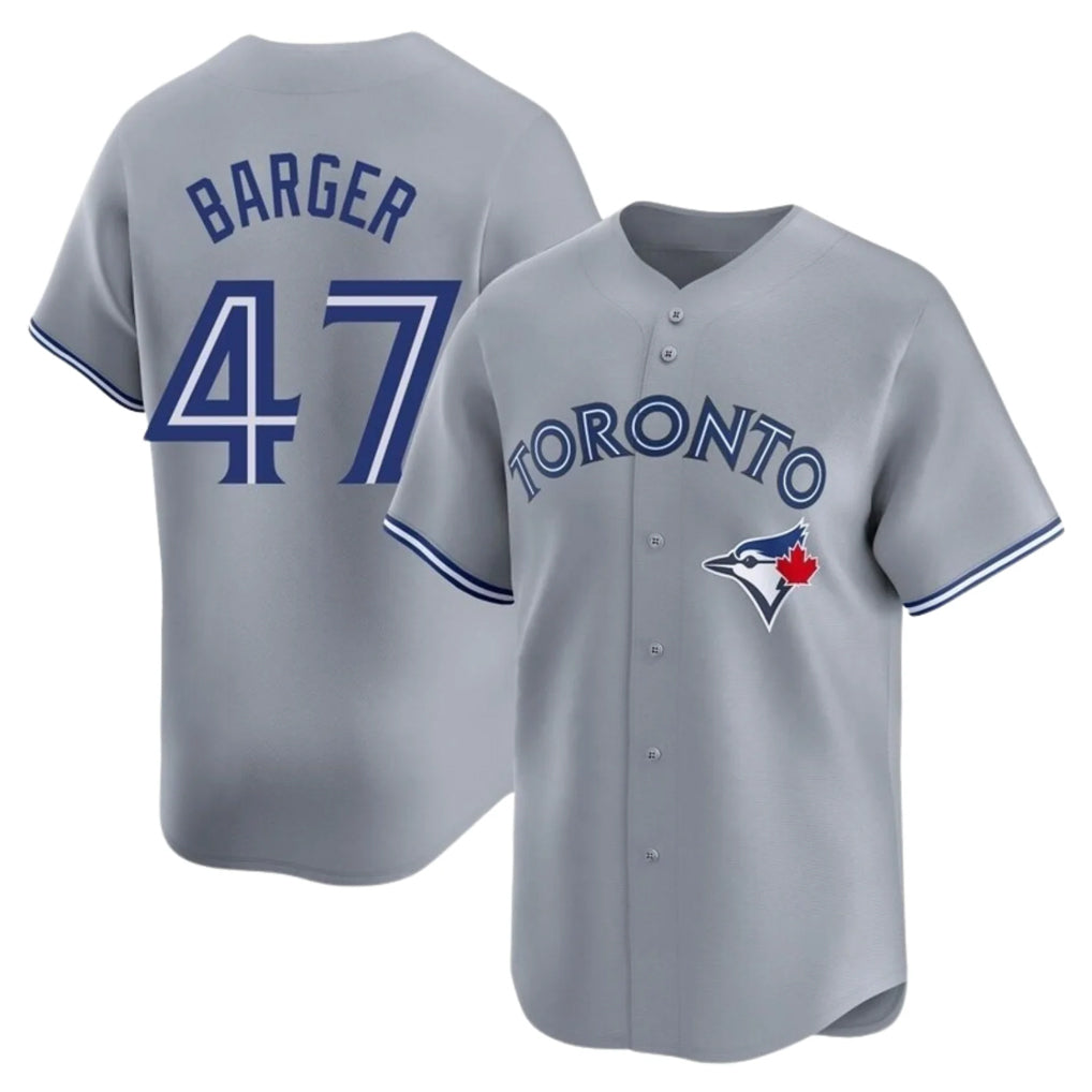 T.Blue Jays #47 Addison Barger Player Gray Replica Jdoa Stitched Jerseys