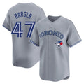 T.Blue Jays #47 Addison Barger Player Gray Replica Jdoa Stitched Jerseys