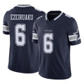 D.Cowboys #6 Donovan Ezeiruaku Player Navy Limited Vapor F.U.S.E. Home Game Jdoa Stitched Jerseys