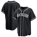 C.Rockies ## Rockies Blank Player Black Fashion Out Home Game Jdoa Stitched Jerseys