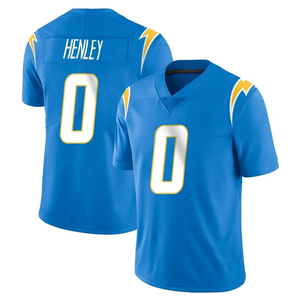 LA.Chargers #0 Daiyan Henley Player Blue Limited Vapor Untouchable Home Game Stitched Jerseys