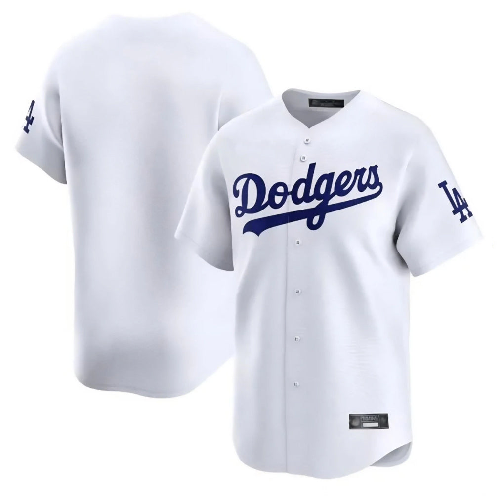 LA.Dodgers ## Dodgers Blank Player White Limited Home Jdoa Stitched Jerseys