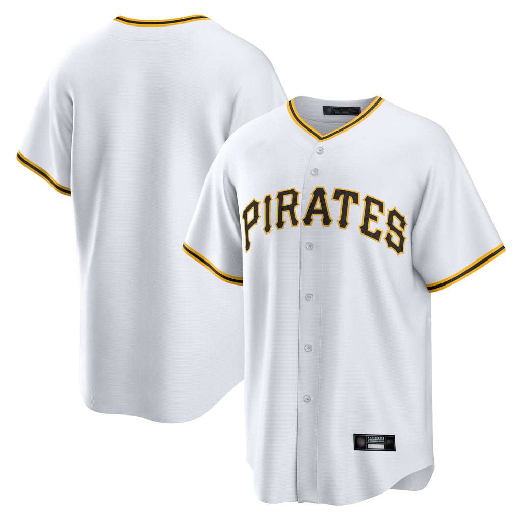 P.Pirates ## Pirates Blank Player White Home Game Jdoa Stitched Jerseys