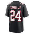 A.Falcons #24 A.J. Terrell Jr. Player Black Alternate Home Game Jdoa Stitched Jerseys